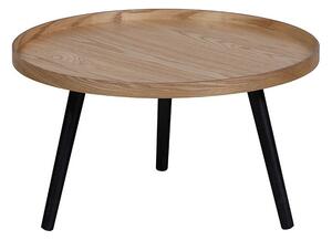 MUZZA Konferenční stolek mesa l ø 60 x 34 cm přírodní