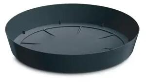 Prosperplast plastová podmiska Lofly antracit Ø 19 cm