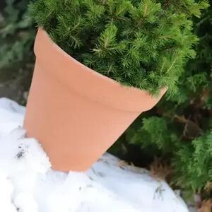Prosperplast plastový květináč Classic antracit Ø 25 cm