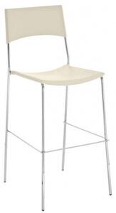Barové židle Luone - SET 2 ks, krémová