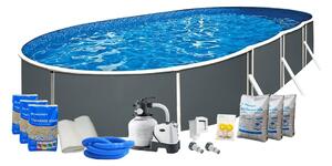 Marimex | Bazén Marimex Orlando Premium DL 3,66x7,32x1,22 m s pískovou filtrací a příslušenstvím | 19900188