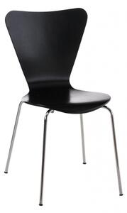 Jídelní / konferenční židle Mendy, černá