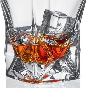 Bohemia Jihlava sklenice na whisky Pyramida 280 ml 2KS