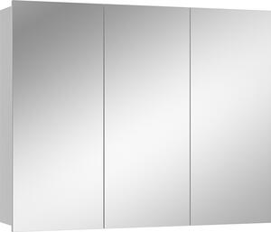 Koupelnová zrcadlová skříňka Vicco Sola Bílá 100 x 79.8 cm se 3 dveřmi, Model 40819