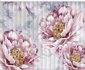 Fotožaluzie - - Velké malované květy 100 x 100cm
