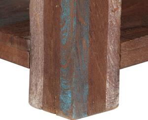 Konferenční stolek z masivního dřeva - vintage | 88x50x38 cm