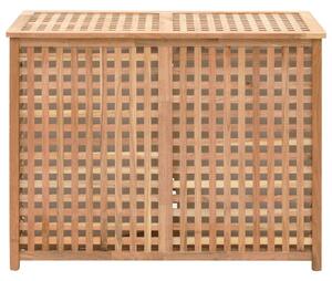 Koš na prádlo Bosler - masivní ořechové dřevo | 87,5x46x67 cm