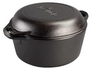 Litinový combo hrnec Double Dutch Oven Lodge 4,7 l