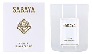 SABAYA Vonná sójová svíčka Černá orchidej, 175 g