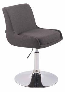 Křeslo Club lounger látka - Tmavě šedá