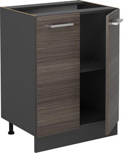 Spodní skříňka kuchyňské linky Vicco R-Line Ušlechtilá šedá 60 cm bez pracovní desky, Model 53956