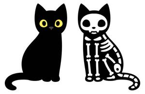 Ilustrace Cartoon cat skeleton, Sudowoodo