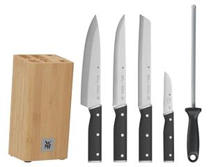 Sada nožů s blokem WMF Sequence 6 ks 18.9636.9992