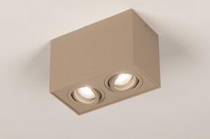 Stropní bodové svítidlo Tyler 2 Dark Taupe (LMD)