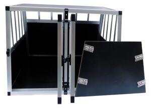 CADOCA cestovní box, přepravka pro psa XL 89x69x50cm přepážka