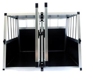 CADOCA cestovní box, přepravka pro psa XL 89x69x50cm přepážka