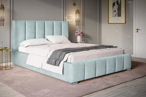 Čalouněná postel BED 1 120x200 modrá