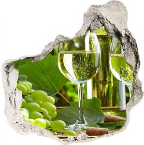 Samolepící nálepka Bílé víno a ovoce nd-p-87376150