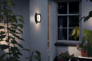 Philips LED Venkovní nástěnné svítidlo Actea 17390/30/P0 černé 2700K