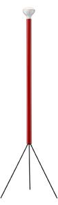 Flos F3772035 Luminator, nadčasová stojací lampa se stmívačem, 1x105W E27, červená, výška 189cm