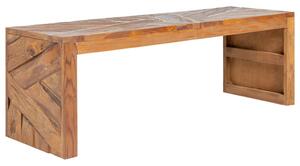 TV stolek 110 x 60 x 38 cm masivní teakové dřevo 326176
