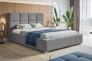 Čalouněná postel BED 7 120x200 šedá