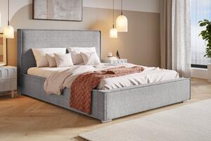 Čalouněná postel BED 8 120x200 šedá