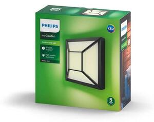 Philips LED Venkovní nástěnné svítidlo Drosera 17393/30/P0 černé 2700K