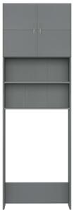 Koupelnová skříňka Wendover - 64 x 25,5 x 190 cm | šedá