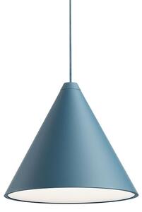 Flos F6487014 String Light Cone head, svítidlo s 12m dlouhým kabelem, 21W LED 2700K, dotykové ovládání + bluetooth, modrá, prům. 19cm
