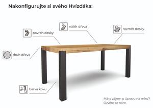 Jídelní stůl Hvízdák velikost stolu (D x Š): 120 x 75 (cm)