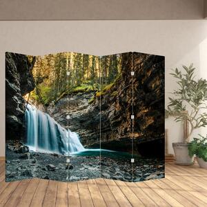 Paraván - Lesní vodopád (210x170 cm)
