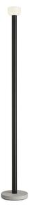 Flos F1070026 Bellhop Floor, černá designová stojací lampa se stmívačem, 26W LED 2700K stmívatelná, výška 178cm