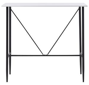 Barový stůl Covello - MDF - 120x60x110 cm | bílý