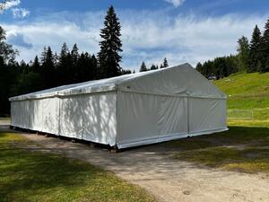 TENTino Velkokapacitní párty stan 10x15 m Varianta: NOVÝ BÍLÝ