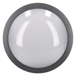 Solight LED venkovní osvětlení se senzorem Siena, šedé, 20W, 1500lm, 4000K, IP54, 23cm WO781-G-M