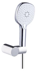 Sprchový set Auris Mode S - ruční sprcha se třemi typy produdu, včetně držáku a hadice, chrom
