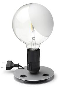 Flos F3300000 Lampadina, černá stolní lampička, 1x5W LED E27, výška 24cm