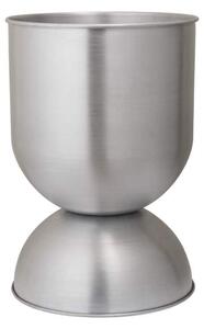 Ferm Living Květináč Hourglass Medium, aluminium