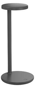 Flos 09.8301.DR Oblique, profesionální antracitová čtecí lampička, 8W LED 3000K, 35cm