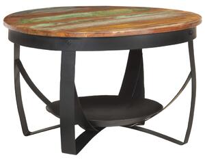 Konferenční stolek Ø 68 x 43 cm masivní recyklované dřevo