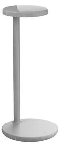 Flos 09.8310.AH Oblique Q1, profesionální šedá čtecí lampička s bezdrátovou nabíječkou na mobil, 8W LED 2700K, 35cm