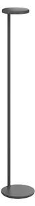 Flos 09.8221.DR Oblique, profesionální antracitová čtecí stojací lampa, 8W LED 3000K, 107,4cm