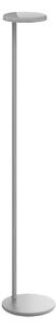 Flos 09.8220.AH Oblique, profesionální šedá čtecí stojací lampa, 8W LED 2700K, 107,4cm