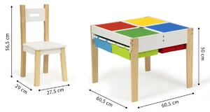 Dřevěný nábytek pro děti COLOR EcoToys