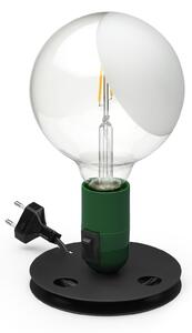 Flos F3299039 Lampadina, zelená stolní lampička, 1x5W LED E27, výška 24cm