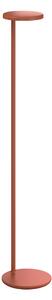 Flos 09.8220.DX Oblique, profesionální rezavě-oranžová čtecí stojací lampa, 8W LED 2700K, 107,4cm