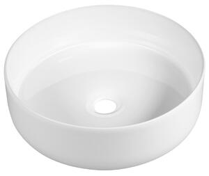 Sapho Sapho, FIASTRA keramické umyvadlo na desku, průměr 40cm, bílá, FT801
