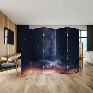Paraván - Obloha s hvězdami (210x170 cm)
