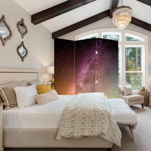Paraván - Obloha plná hvězd (126x170 cm)